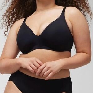 SOMA Vanishing 360 Wireless Black Bra